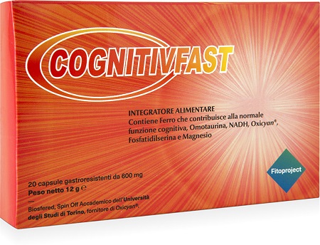 COGNITIVFAST 20 CAPSULE GASTRORESISTENTI DA 600 MG - Angeli Pharm