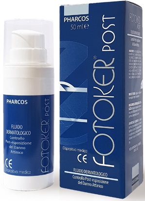 FLUIDO CONTROLLO POST ESPOSIZIONE DANNO ATTINICO FOTOKER POST PHARCOS 50 ML - Angeli Pharm