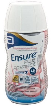 ENSURE PLUS ADVANCE FRAGOLA 4 BOTTIGLIE DA 220 ML - Angeli Pharm