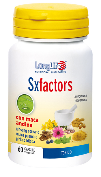 LONGLIFE SX FACTORS 60 CAPSULE VEGETALI - Angeli Pharm