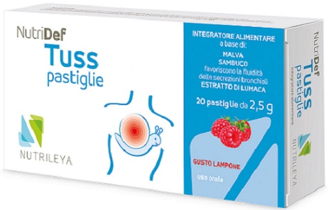 NUTRIDEF TUSS 20 PASTIGLIE LAMPONE - Angeli Pharm