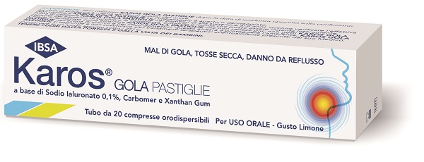 KAROS GOLA 20 PASTIGLIE ORODISPERSIBILI - Angeli Pharm
