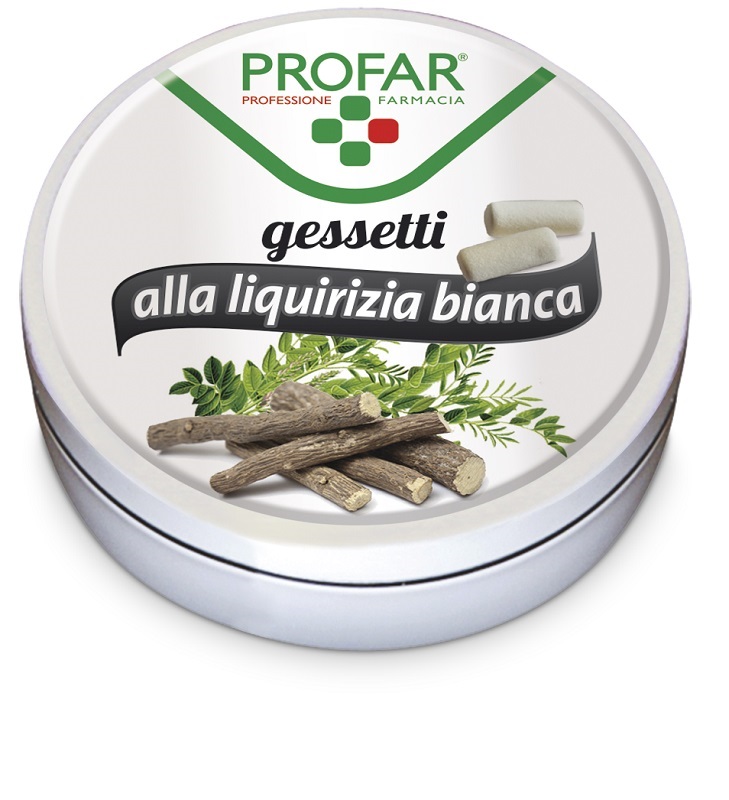 PROFAR GESSETTI LIQUIRIZIA BIANCHI 40 G - Angeli Pharm