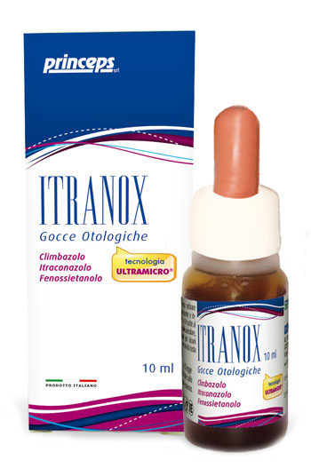 ITRANOX GOCCE OTOLOGICHE 10 ML - Angeli Pharm