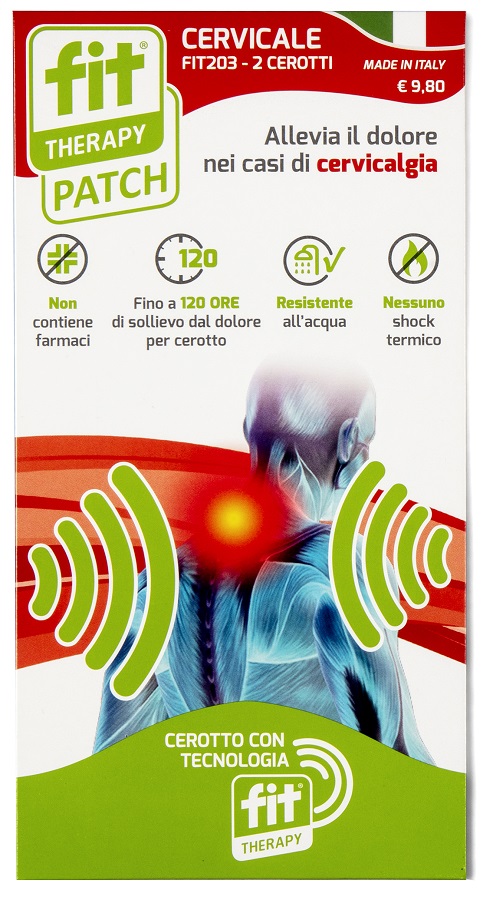 CEROTTO FIT THERAPY CERVICALE 2 PEZZI - Angeli Pharm