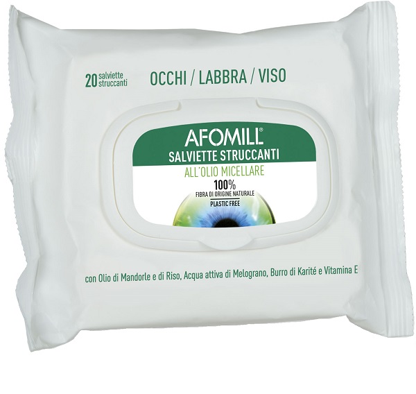 AFOMILL SALVIETTINE STRUCCANTI OLIO MICELLARE - Angeli Pharm