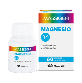 MASSIGEN MAGNESIO B6 60 CAPSULE - Angeli Pharm