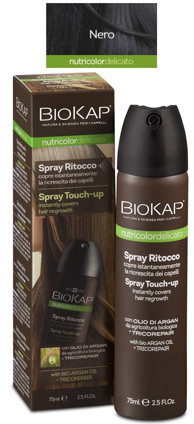 BIOS LINE BIOKAP NUTRICDEL SPRAY RITOCCO NERO 75 ML - Angeli Pharm