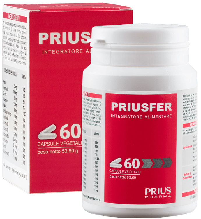 PRIUSFER 60 CAPSULE - Angeli Pharm