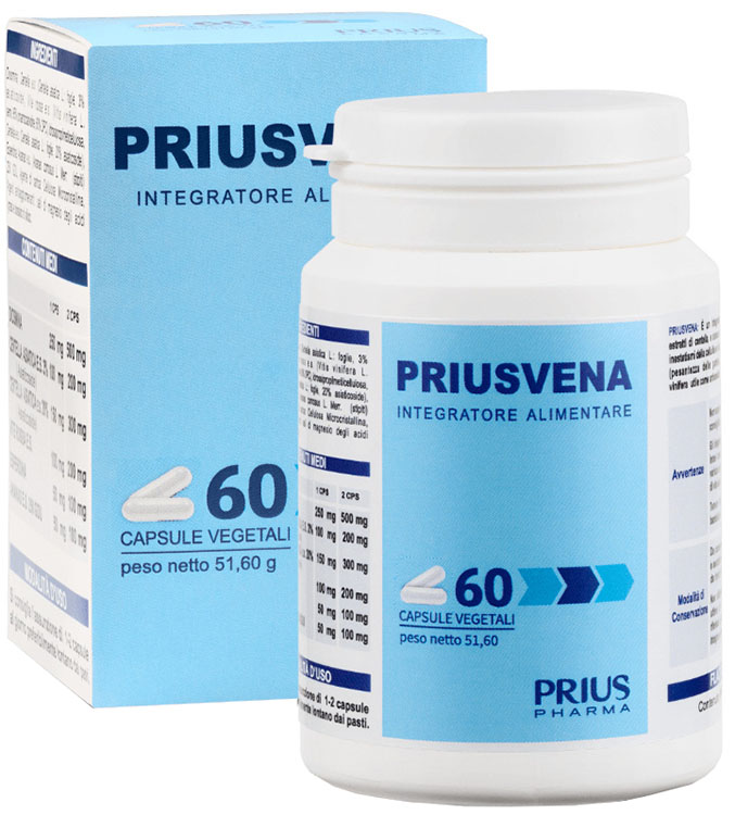 PRIUSVENA 60 CAPSULE - Angeli Pharm