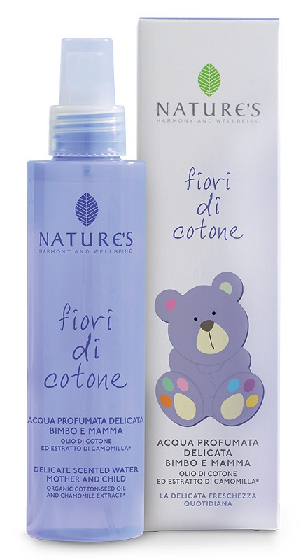 NATURE'S FIORI DI COTONE ACQUA PROFUMATA DELICATA BIMBO E MAMMA 150 ML - Angeli Pharm