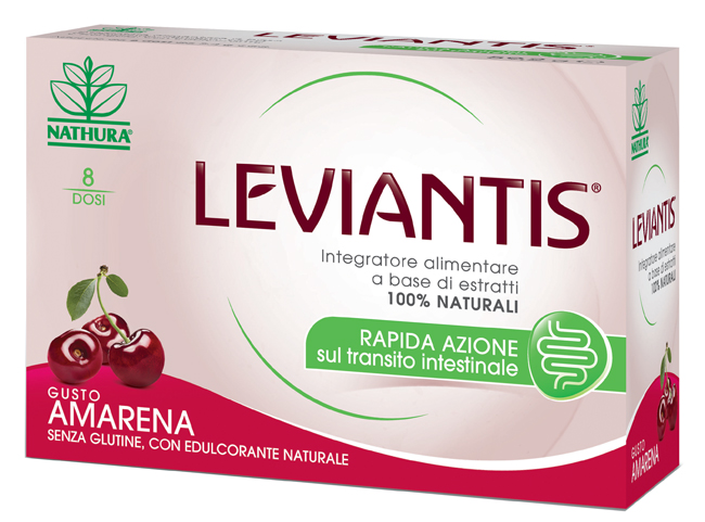 LEVIANTIS SENZA GLUTINE GUSTO AMARENA 8 DOSI / 16 BUSTE - Angeli Pharm