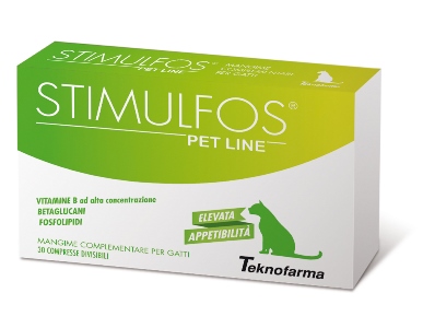 STIMULFOS PET LINE GATTO MANGIME COMPLEMENTARE SCATOLA 30 COMPRESSE - Angeli Pharm