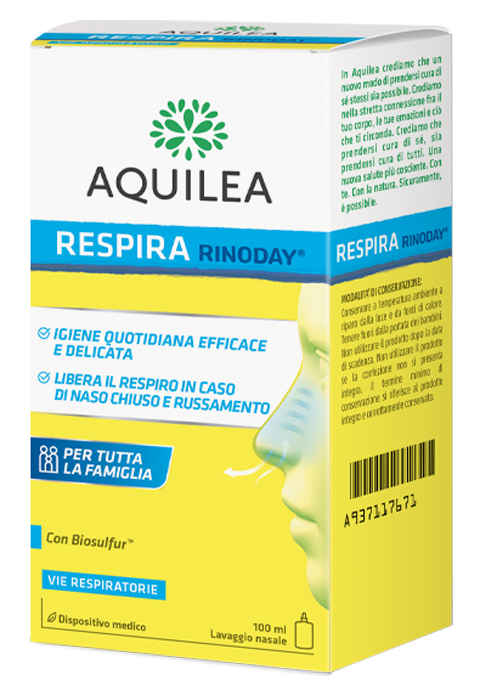 AQUILEA RESPIRA RINODAY 100 ML - Angeli Pharm