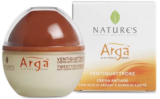 ARGA' CREMA VENTIQUATTRO ORE ANTIAGE 50 ML NATURE'S - Angeli Pharm
