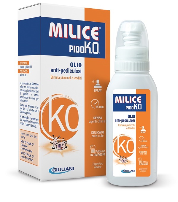 MILICE PIDOKO OLIO ANTIPEDICULOSI 75ML - Angeli Pharm