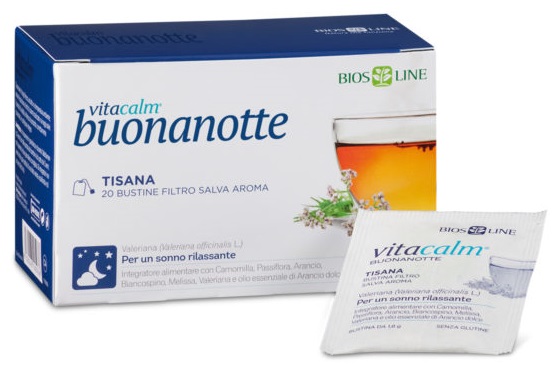 VITACALM BUONANOTTE TISANA 20 BUSTINE - Angeli Pharm
