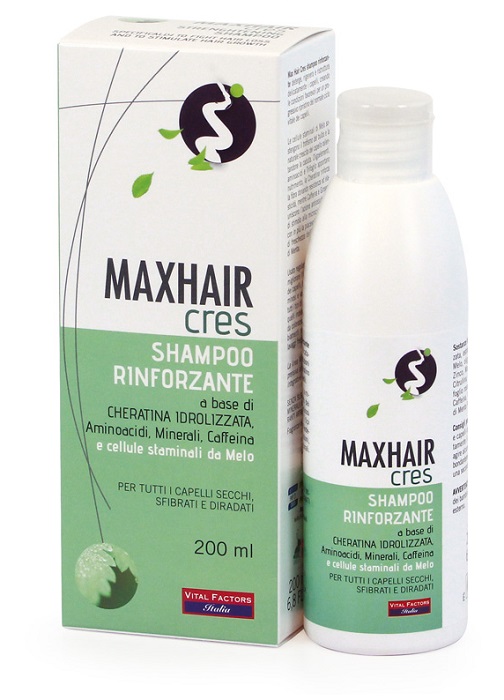 MAXHAIR CRES SHAMPOO RINFORZANTE 200 ML - Angeli Pharm