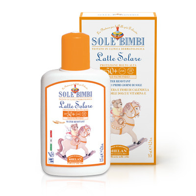 SOLE BIMBI LATTE SOLARE SPF50+ 125 ML - Angeli Pharm