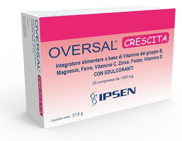 OVERSAL CRESCITA 30 COMPRESSE - Angeli Pharm