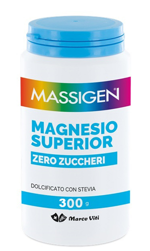 MASSIGEN MAGNESIO SUPERIOR ZERO ZUCCHERI 300 G - Angeli Pharm