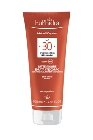 EUPHIDRA KALEIDO UV SYSTEM LATTE SOLARE CORPO 30 - Angeli Pharm