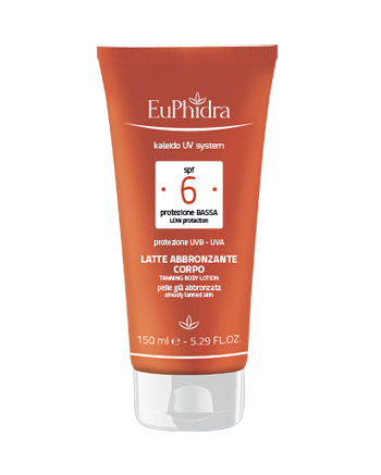 EUPHIDRA KALEIDO UV SYSTEM LATTE SOLARE CORPO 6 - Angeli Pharm