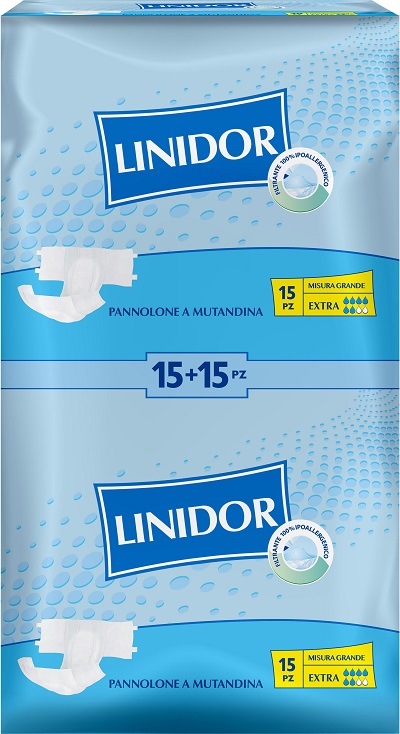 PANNOLONE PER INCONTINENZA A MUTANDINA LINIDOR MG 30 PEZZI - Angeli Pharm