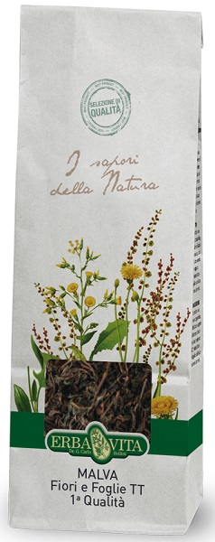 MALVA TAGLIO TISANA 1 QUALITA' FIORI E FOGLIE - Angeli Pharm