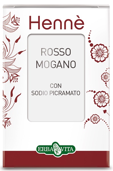 HENNE COLORANTE CAPELLI ROSSO MOGANO 100 G - Angeli Pharm