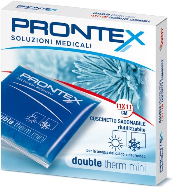 PRONTEX CUSCINETTO IN GEL RIUTILIZZABILE DOUBLE THERM 11X11CM - Angeli Pharm