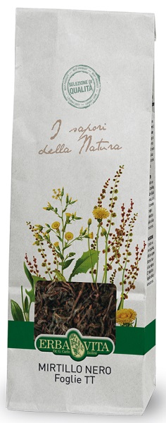 MIRTILLO NERO TAGLIO TISANA FOGLIE 100 G - Angeli Pharm
