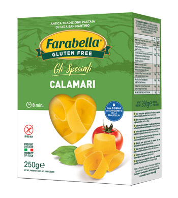 FARABELLA CALAMARI SENZA GLUTINE 250 G - Angeli Pharm