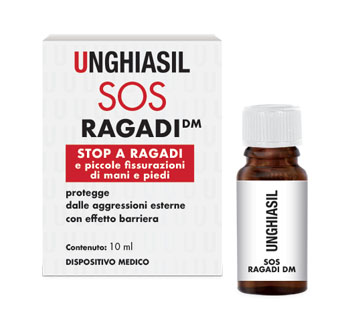 UNGHIASIL SOS RAGADI FLACONE 10 ML CON PENNELLINO E 9 CEROTTI COPRIVERRUCA - Angeli Pharm