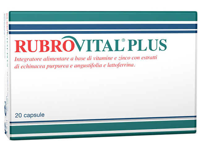 RUBROVITAL PLUS 20 CAPSULE - Angeli Pharm