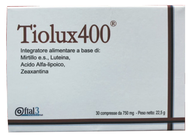 TIOLUX 400 30 COMPRESSE - Angeli Pharm