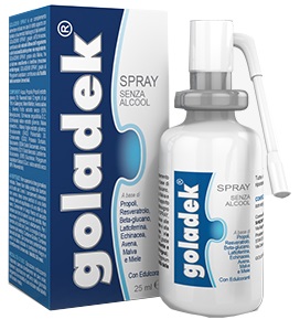 GOLADEK SPRAY NO ALCOOL 25 ML - Angeli Pharm