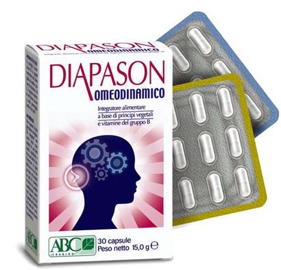 DIAPASON OMEODINAMICO 30 CAPSULE - Angeli Pharm