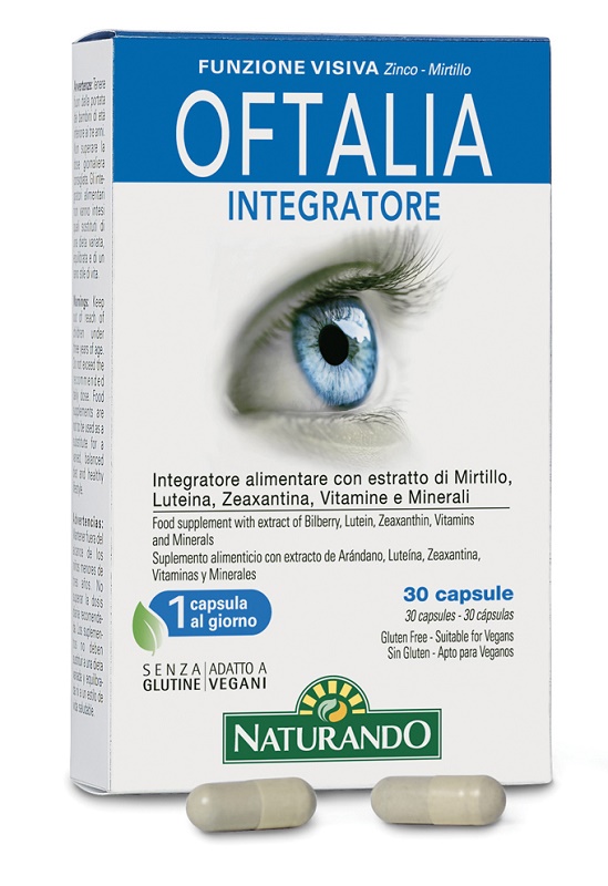 OFTALIA INTEGRATORE 30 CAPSULE - Angeli Pharm