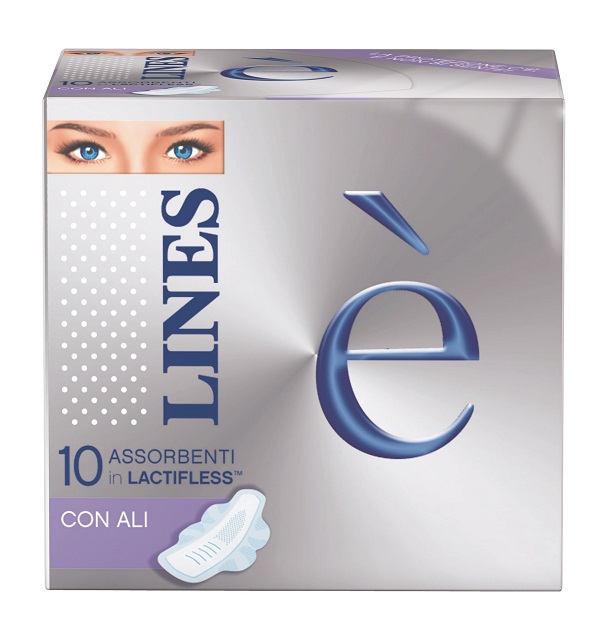 LINES E' ALI 10 PEZZI STICKER - Angeli Pharm