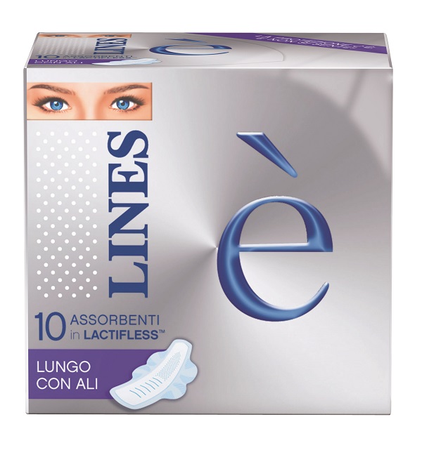 LINES E' ALI LUNGO 10 PEZZI - Angeli Pharm