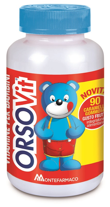 ORSOVIT CARAMELLE GOMMOSE 90 PEZZI - Angeli Pharm
