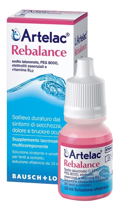 ARTELAC REBALANCE GOCCE OCULARI MULTIDOSE SENZA CONSERVANTI 10 ML - Angeli Pharm