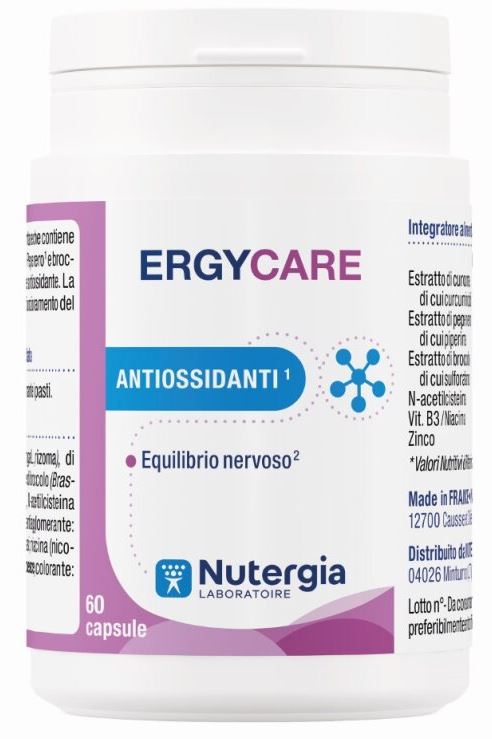 NUTERGIA ERGYCARE 60 CAPSULE - Angeli Pharm