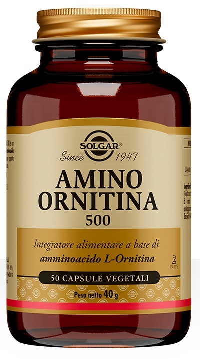 AMINO ORNITINA 500 50 CAPSULE VEGETALI - Angeli Pharm