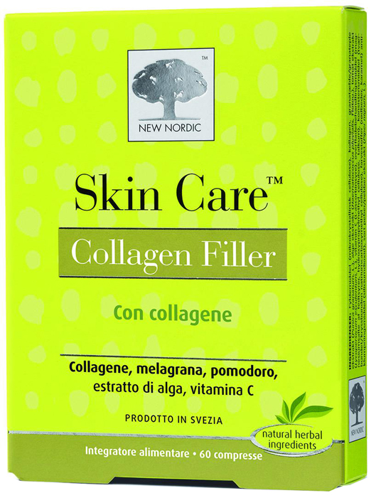 SKIN CARE COLLAGEN FILLER 60 COMPRESSE - Angeli Pharm