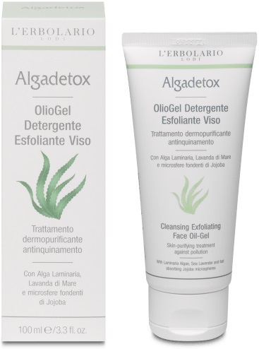 ALGADETOX OLIOGEL DETERGENTE ESFOLIANTE VISO TRATTAMENTO DERMOPURIFICANTE ANTINQUINAMENTO 100 ML - Angeli Pharm