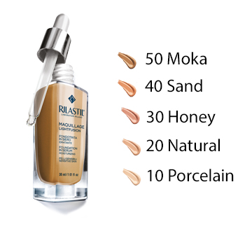 RILASTIL MAQUILLAGE FONDOTINTA SIERO IDRATANTE PROTETTIVO 30 30 ML - Angeli Pharm