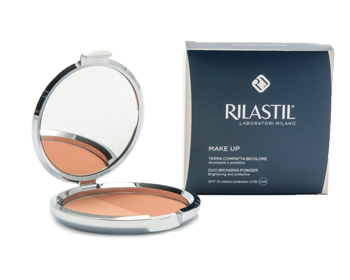 RILASTIL MAQUILLAGE TERRA COMPATTA ILLUMINANTE BICOLOR 18 G - Angeli Pharm