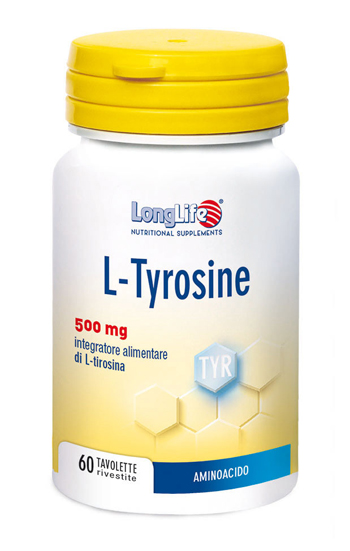 LONGLIFE L-TYROSINE 60 TAVOLETTE RIVESTITE DA 1,2 G - Angeli Pharm